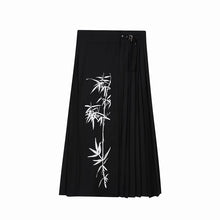 Load image into Gallery viewer, Vintage Embroidered Pleated Skirt
