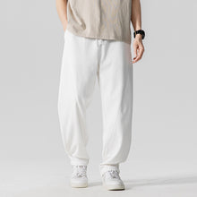 Load image into Gallery viewer, Waffle Loose-Fit Casual Wide-Leg Trousers
