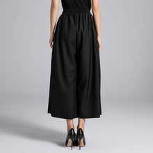 Load image into Gallery viewer, High Waist Drawstring Casual A-line Skirt
