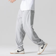 Load image into Gallery viewer, Waffle Loose-Fit Casual Wide-Leg Trousers
