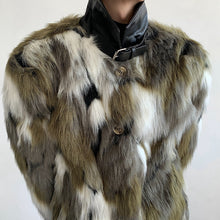 Load image into Gallery viewer, Winter Retro Faux Fur Jacket
