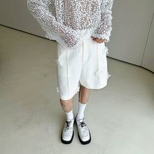 Load image into Gallery viewer, 3D Embellished Casual Wide-leg Shorts
