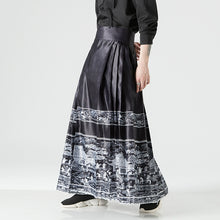 Load image into Gallery viewer, Retro Printed Horse-face Skirt Hanfu
