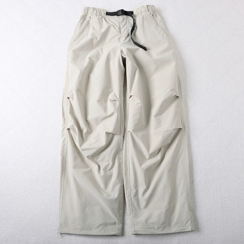 Fleece-Lined Thick Warm Wide-Leg Water-Repellent Ski Pants