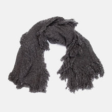 Load image into Gallery viewer, Distressed Shawl Tassel Scarf
