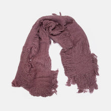 Load image into Gallery viewer, Distressed Shawl Tassel Scarf
