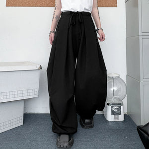 American Machete Drawstring Loose Wide Leg Pants