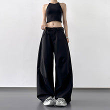 Load image into Gallery viewer, American Retro Straight Wide-leg Trousers

