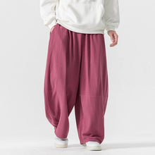 Load image into Gallery viewer, Retro Linen Wide-leg Lantern Pants
