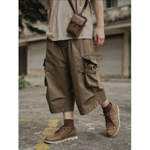 Load image into Gallery viewer, Large Pocket Cropped Casual Pants
