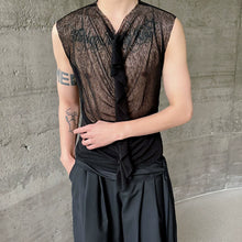 Load image into Gallery viewer, Casual Lace See-through Slim Fit Vest
