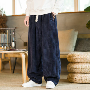 Vintage Loose Corduroy Casual Pants