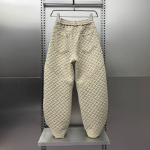 Load image into Gallery viewer, Diamond-patterned Casual Loose Straight Wide-leg Pants
