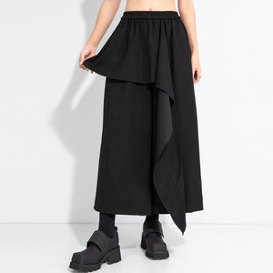Irregular Casual Wide-leg Pants
