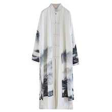 Load image into Gallery viewer, Chiffon Fake Two-piece Button Trench Coat
