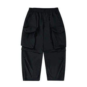 Japanese Three-proof Quick-drying Detachable Pockets Loose Trousers