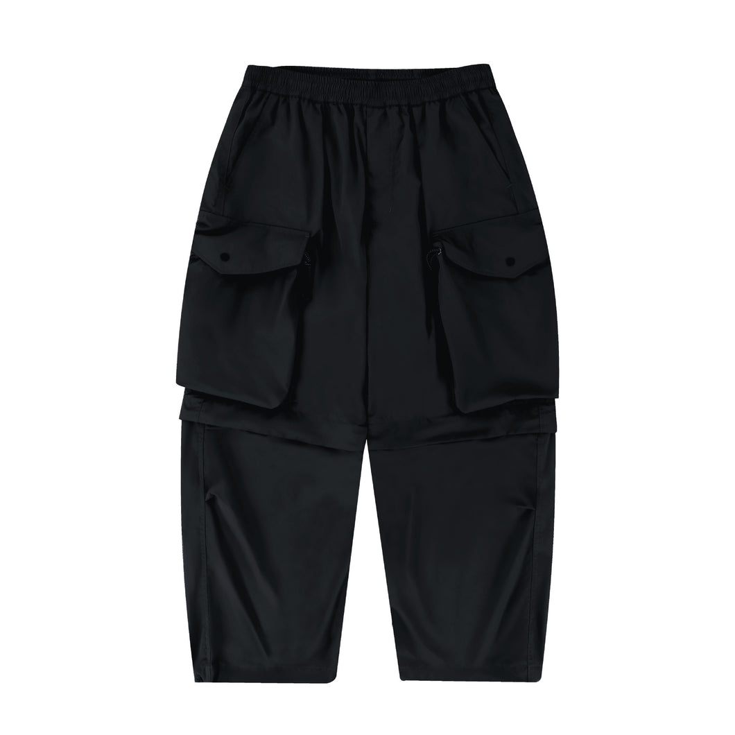 Japanese Three-proof Quick-drying Detachable Pockets Loose Trousers