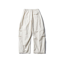 Load image into Gallery viewer, Solid Color Loose Lace-up Casual Pants
