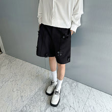 Load image into Gallery viewer, 3D Embellished Casual Wide-leg Shorts
