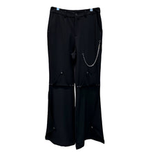 Load image into Gallery viewer, American Heavy-duty Metal Chain Bootcut Pants
