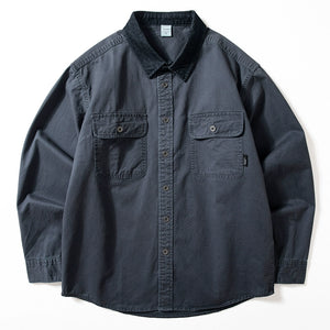 Vintage Loose Lapel Shirt