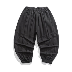 Loose-fitting Trouser Leg Cuffs Bloomers