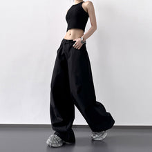 Load image into Gallery viewer, American Retro Straight Wide-leg Trousers
