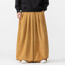 Load image into Gallery viewer, Corduroy Straight Wide-leg Harem Pants
