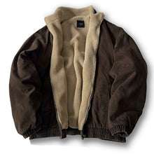 Load image into Gallery viewer, Japanese Retro Style Lamb Wool Cotton Coat
