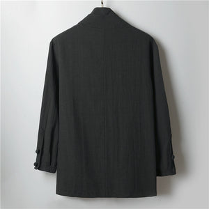 Fake Two-piece Retro Casual Loose Shirt