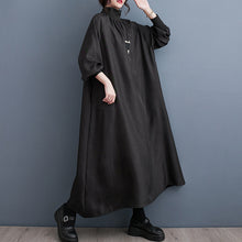 Load image into Gallery viewer, High Neck Casual Loose Raglan Sleeve Dress
