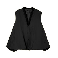 Load image into Gallery viewer, Bud Loose Solid Color V-neck Vest
