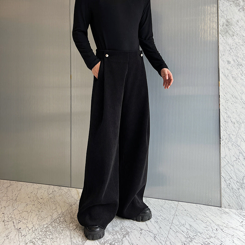 Winter Straight Wide Leg Pants