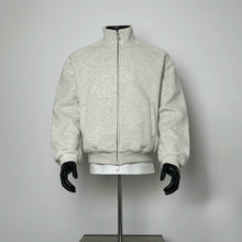 Load image into Gallery viewer, Two-way Zipper Oversized Stand Collar Bomber Jacket
