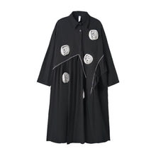 Load image into Gallery viewer, 3D Flower Loose A-line Dress
