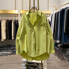 Load image into Gallery viewer, Loose-fitting Polo Collar Shirt
