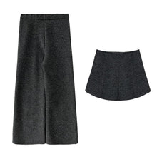 Load image into Gallery viewer, Two-piece Flared Casual Pants
