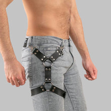Load image into Gallery viewer, Thigh Restraint Leather Waist Chain Strap
