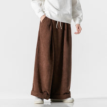 Load image into Gallery viewer, Corduroy Straight-leg Casual Wide-leg Pants
