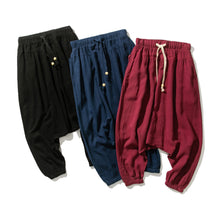 Load image into Gallery viewer, Solid Color Casual Loose Harem Pants
