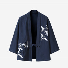 Load image into Gallery viewer, Retro Crane Embroidery Cardigan
