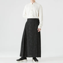Load image into Gallery viewer, Hanfu Tie Pleated Skirt
