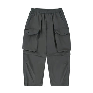 Japanese Three-proof Quick-drying Detachable Pockets Loose Trousers