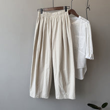 Load image into Gallery viewer, High Waist Straight Loose Casual Wide Leg Pants
