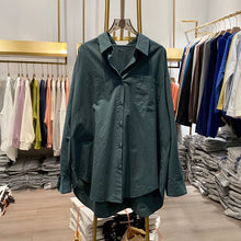 Load image into Gallery viewer, Loose-fitting Polo Collar Shirt
