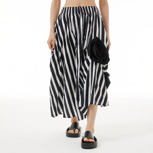 Three-dimensional Irregular Flower Bud Skirt