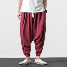 Load image into Gallery viewer, Solid Color Casual Loose Harem Pants
