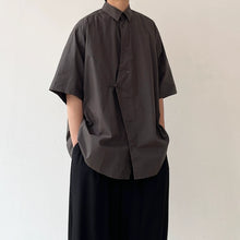 Load image into Gallery viewer, Japanese Retro Pure Cotton Loose Buttoned Shirt
