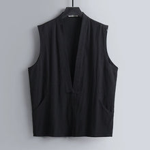 Load image into Gallery viewer, Sleeveless Button Vest
