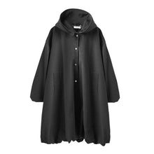 Load image into Gallery viewer, Warm Loose-fitting Hooded Wool Coat
